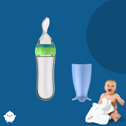 SiliSpoon™ – Biberon Cuillère en Silicone